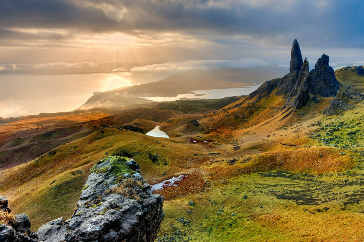 krajina ostrova Skye