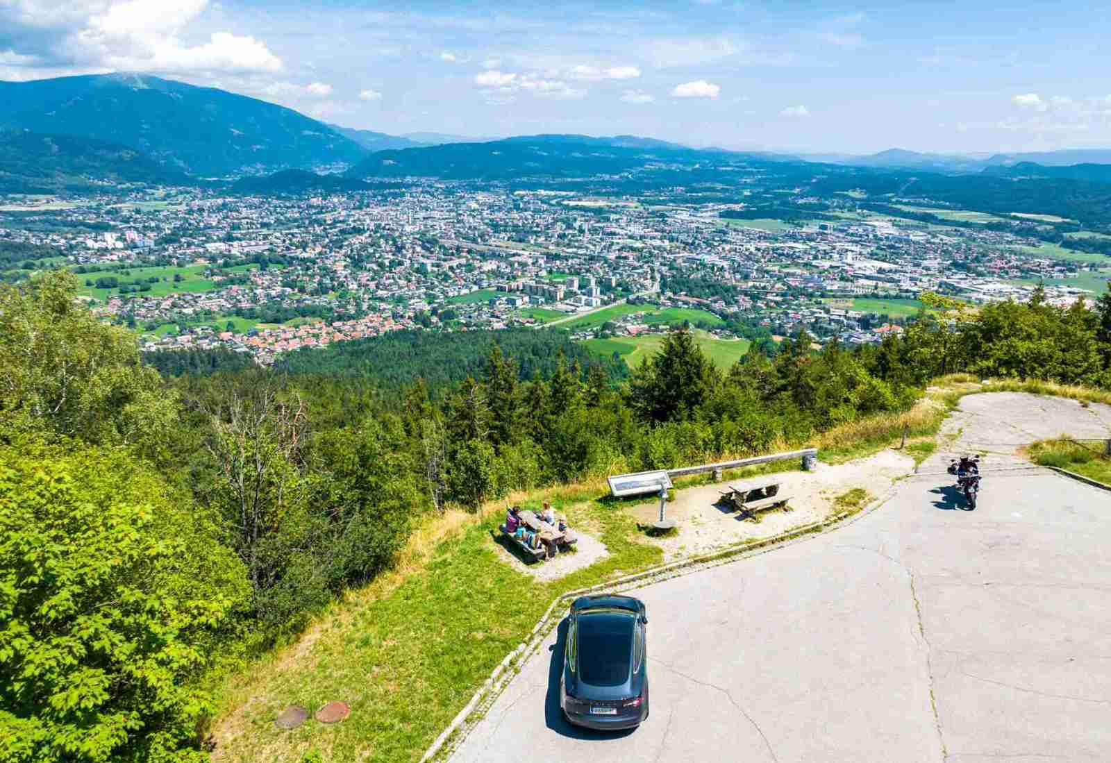 Villacher Alpenstraße – panoramatická cesta s výhledem na Alpy