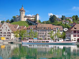 Schaffhausen - historické město na Rýnu