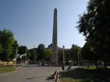 Konstantinův sloup v Istanbulu (Cemberlitas)