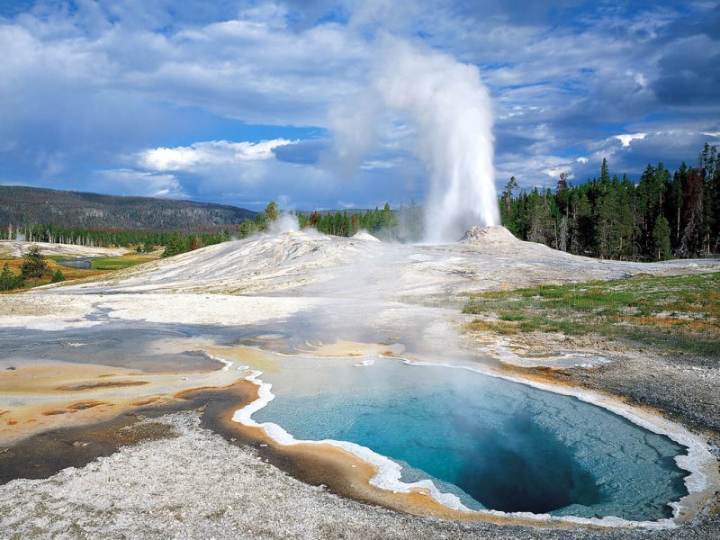 Simon Tourist - USA, Yellowstone