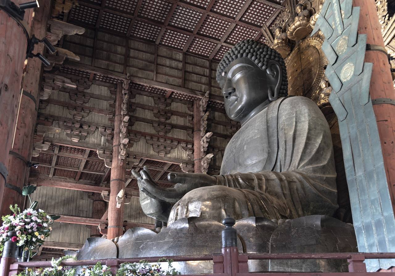 socha Buddhy, Tōdai-ji, Japonsko