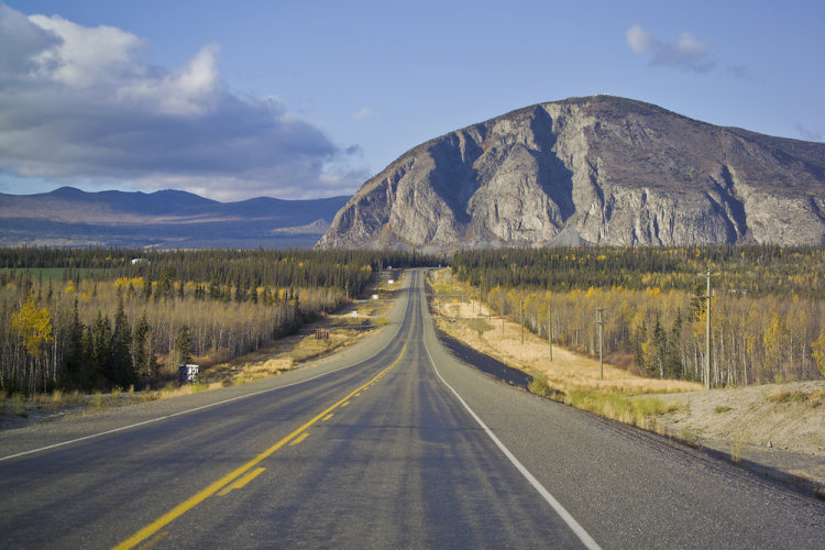 Alaska Highway, teritorium Yukon