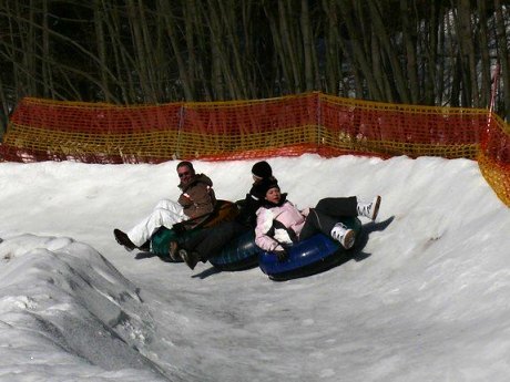 snowtubing